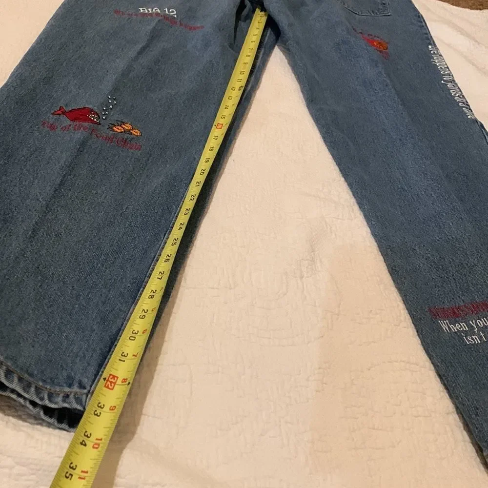 Levi’s 550 custom made OU sport jeans. 44x34